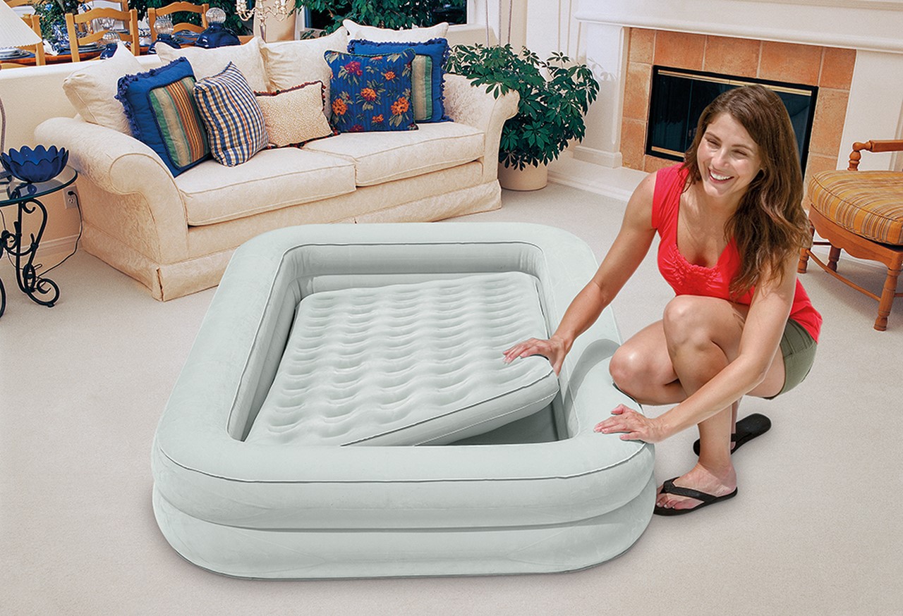 intex kidz deluxe air mattress